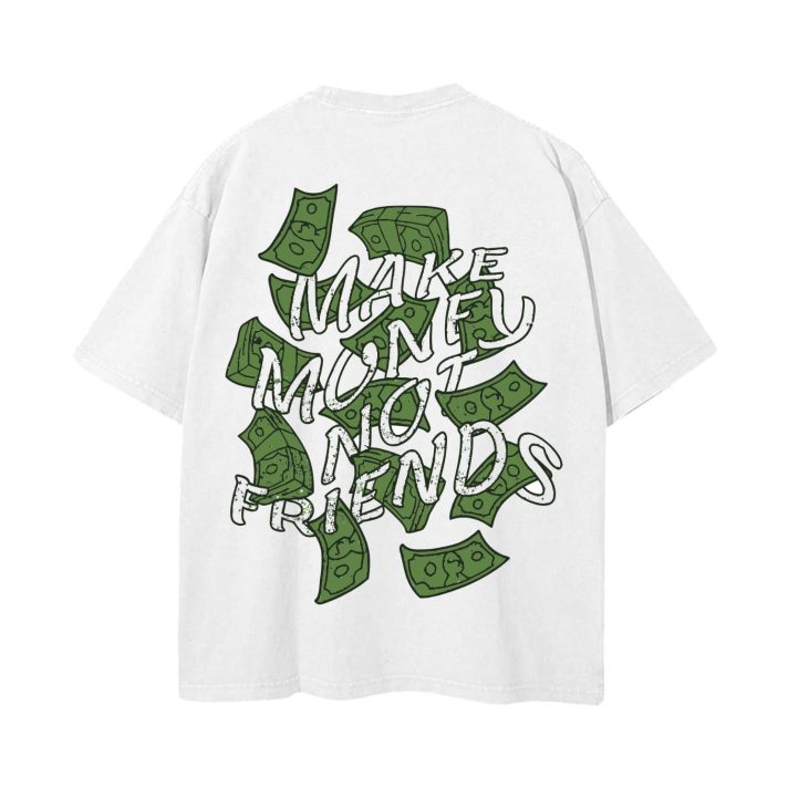 Camiseta oversize Estampado Personalizado En Algodon #4