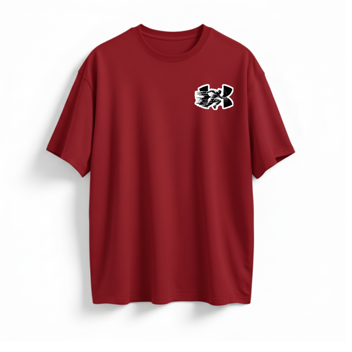 Camiseta oversize Estampado Personalizado En Algodon #7