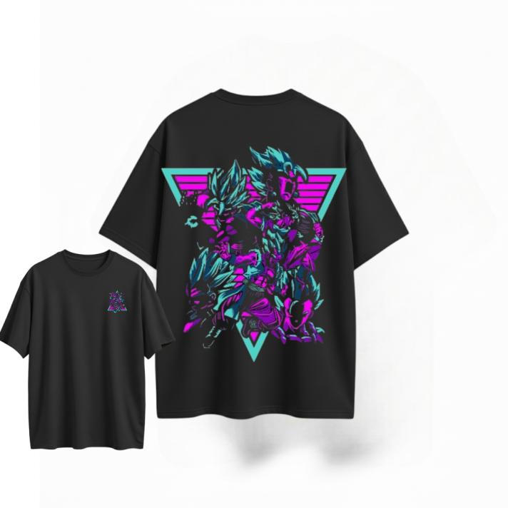 Camiseta oversize Estampado Personalizado En Algodon #05