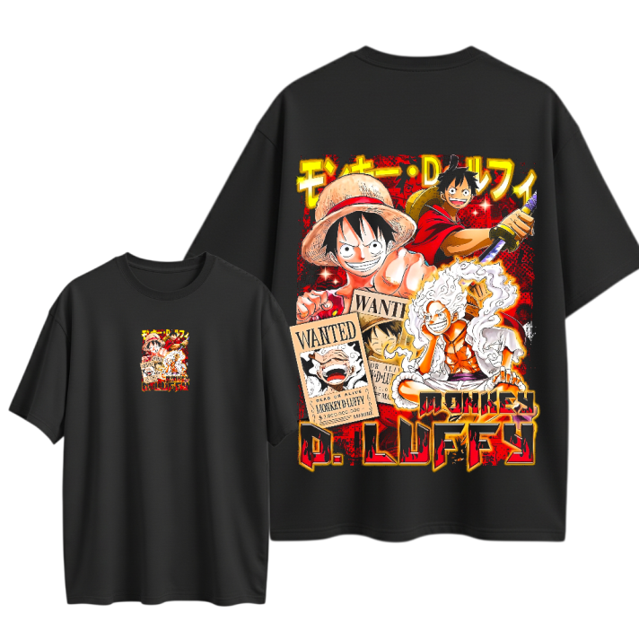 Camiseta oversize Estampado Personalizado En Algodon #02