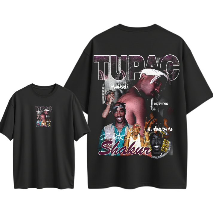 Camiseta oversize Estampado Personalizado En Algodon #04