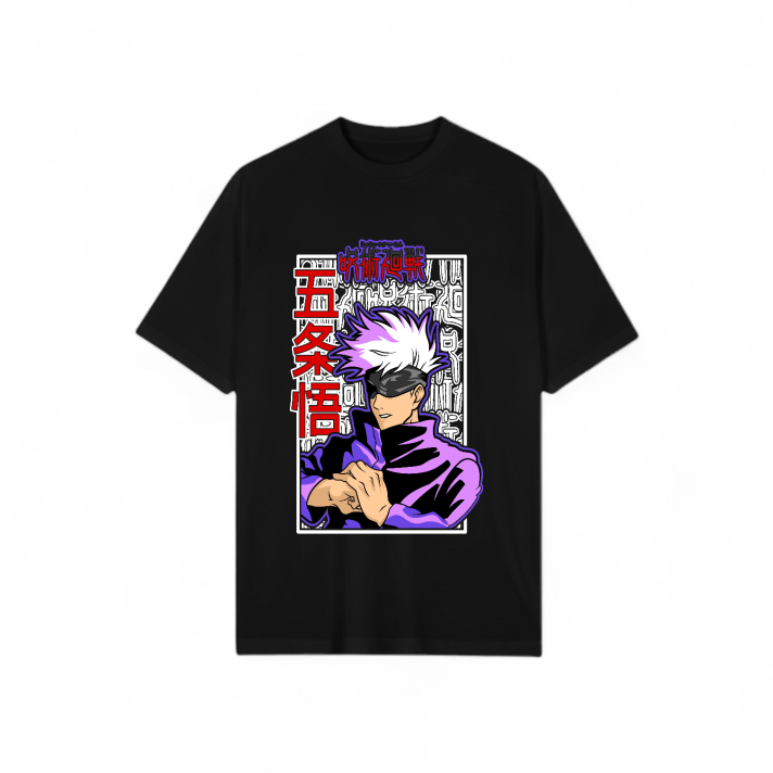 Camiseta Estampado de Satoru goyo