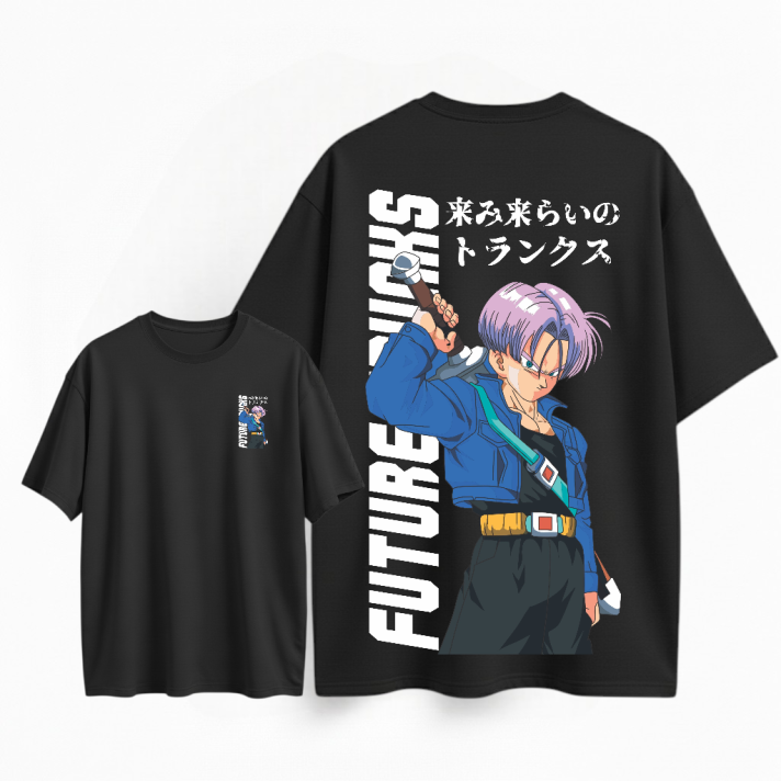 Camiseta oversize Estampado Personalizado En Algodon # 37