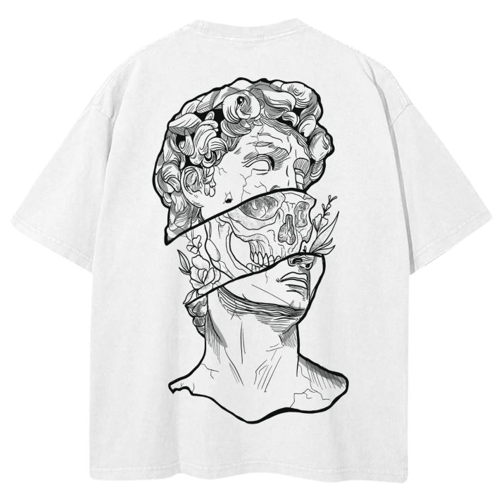 Camiseta oversizeEstampado Personalizado En Algodon #2