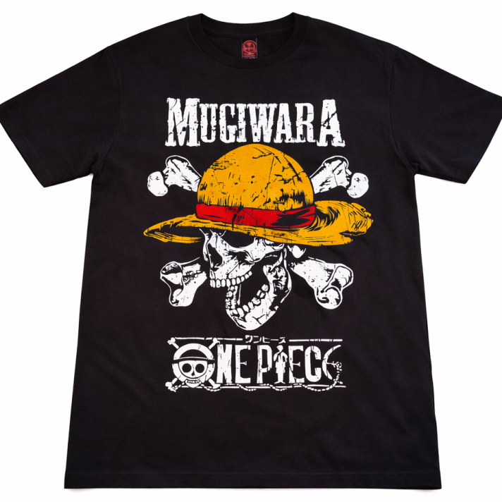 Camiseta oversize Estampado de Mugiwara`s