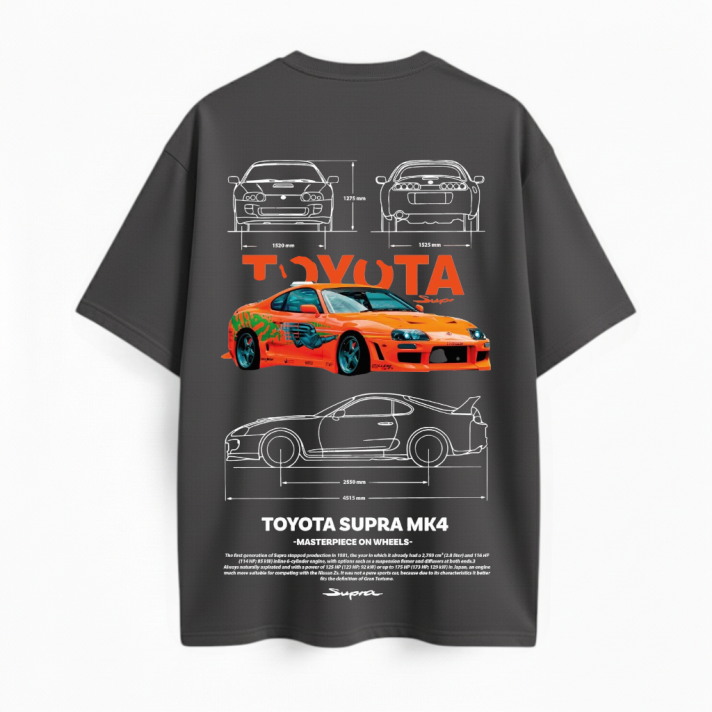 Camiseta oversize Estampado Personalizado En Algodon #15