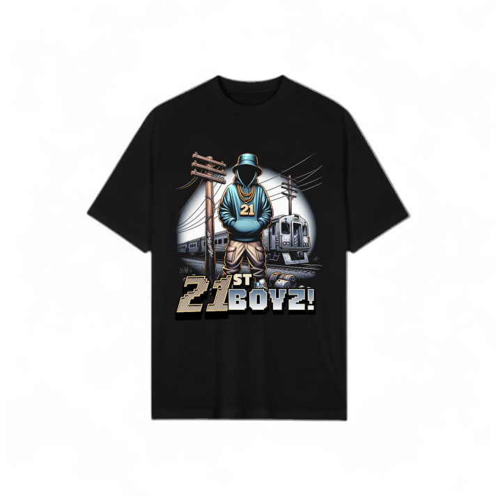 Camiseta Estampado Urbano