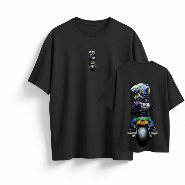 Camiseta oversize Estampado Personalizado En Algodon # 51