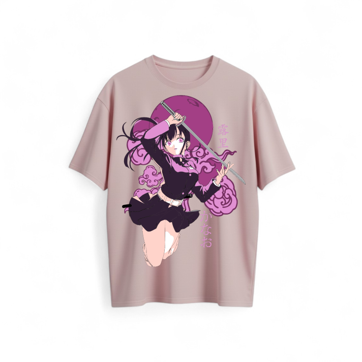 Camiseta oversize Estampado Personalizado En Algodon # 39