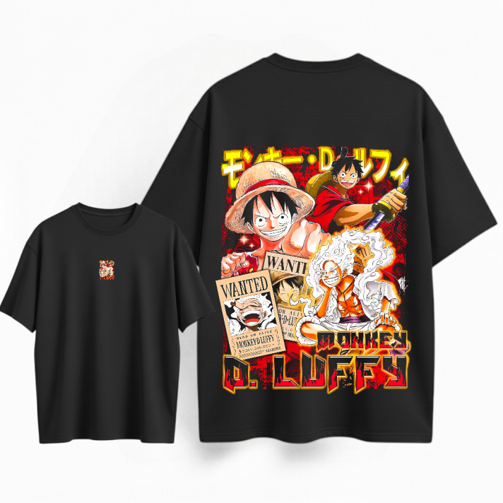 Camiseta oversize Estampado Personalizado En Algodon # 42