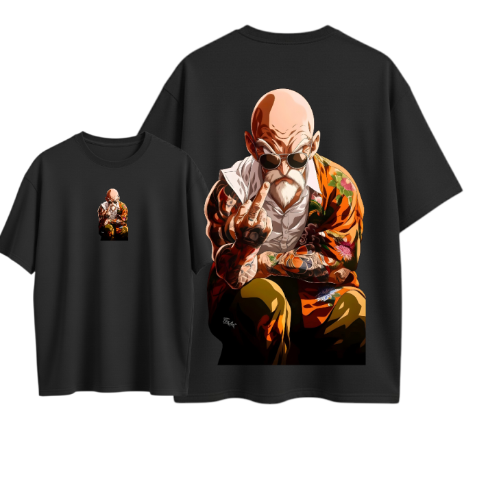 Camiseta oversize Estampado Personalizado En Algodon # 58