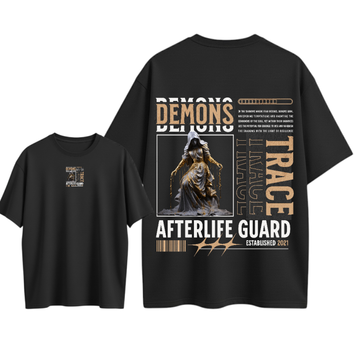 Camiseta oversize Estampado Personalizado En Algodon # 66